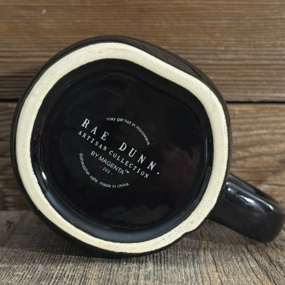 Anti-Valentine’s Day Rae Dunn Black Ceramic Mug - Not Today, Cupid - Picture 4 of 4